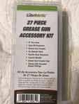 Lubrimatic 27-PIECE Grease Gun Accessory Kit: 6"-FLEX Hose Coupler Dispenser 20. Fixed Price $9.99.
