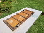 Vintage Creeper Hulberts Smash Proof Wood Oak Shop Garage Mechanic 60S Nice Nr. Fixed Price $68.00.
