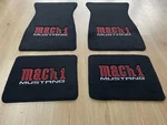 Ford Mustang Mach Floor Mat Carpet Black Set OF4 1964-73. Fixed Price $124.00.