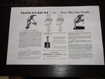 Sioux Valve Seat Grinder Instruction Sheet. Fixed Price $8.62.