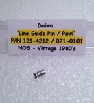 Daiwa Line Guide Pin / Pawl #121-4212 B71-0101 Old 121-4211 Vtg 80'S. Fixed Price $7.60.