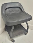 Snap-on Creeper Roller/rolling Seat/bench/chair Black Vinyl/steel JCH30 Vintage. Fixed Price $498.88.