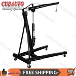 1 Tonne Engine Crane Stand Hoist Lift Jack Hydraulic Folding Grey. Fixed Price $359.00.