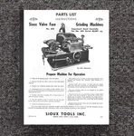 & 645L Valve Grinder Instruction Parts Manual Fits Sioux Model. Fixed Price $19.97.