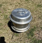 Snap Tools Bbq Grill Barbecue Wheel Rim Aluminum Limited Edition Tailgate. Fixed Price $149.99.