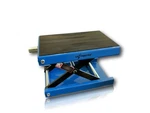Liftmaster Wide Deck Motorcycle Center Scissor Jack Hoist Stand Blue. Fixed Price $127.07.