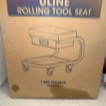 Uline Rolling Tool Seat, Red, H-7355R New. Fixed Price $29.99.