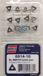 6914-10 Ammco Negative Brake Lathe Bits Carbide Insert (10 Pcs) No. 9069141. Fixed Price $32.58.