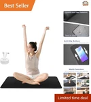 Comfortable Grounding Mat 13X23.6 Inches Non-slip Health Pad Everyday Use. Fixed Price $17.99.
