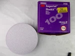 Sandpaper 3M Imperial Hookit Ii 00682 P100 Grit 6" Box Of 50 Sanding Discs. Fixed Price $39.97.