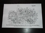 Sioux Model 655-UN Valve Grinder Parts Sheet. Fixed Price $8.62.