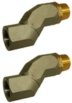 (2) Apache Hose # 99000233 3/4" Pipe Thread Fuel Transfer Swivels. Fixed Price $64.80.