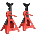 Amazon Basics Steel Jack Auto 3 (2.7 Metric Ton) Capacity, Black And Red. Fixed Price $41.43.