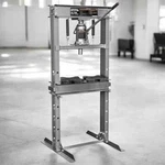 20 Ton Hydraulic Shop Press With Plates H-frame Steel Floor Stand. Fixed Price $576.00.
