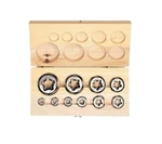 Irwin Hanson 24801 10-PIECE 1/4"0" Nf Sae Re-threading Hexagon Die Set. Fixed Price $89.77.