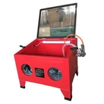 25 Gallon Bench Top Cabinet Air Blaster W/gun Steel Red. Fixed Price $110.33.