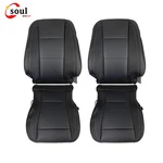 Ford F150 2015-2016 2017 Driver&passenger Bottom And Top Seat Cover Leather. Fixed Price $100.60.