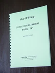 Kwik Way Model Fw Portable Boring Bar Manual. Fixed Price $21.79.