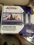 Axess Extended Signal Range Dual Wireless High Quality Professional Microphones. Fixed Price $80.00.
