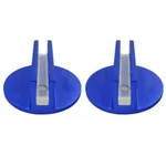 2PCS Universal Slotted Magnetic Jack Pad Pinch Weld Frame Rail Adapter Blue. Fixed Price $15.99.