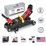 Portability Meets Power: 2 Ton Hydraulic Trolley Jack For Easy Vehicle Lifting. Fixed Price $96.99.