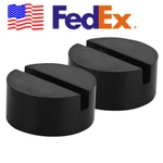 Usa Ship Universal Slotted Frame Rail Floor Jack Pad Auto Lift Rubber Block Disc. Fixed Price $20.39.