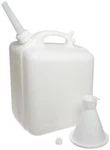 Sp Bel-art Safety Waste 20 Liter (5 Gallon) Jug; Polyethylene, Funnel Top, 45.... Fixed Price $242.95.