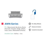 Perfect Equipment AW250 Aw-series Wheel Weights. Fixed Price $47.41.