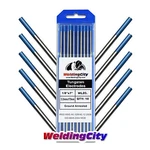 Weldingcity 10-PK Tig Tungsten Electrode 2% Lanthanated Blue 1/8"X7" Us. Fixed Price $49.99.