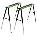 2PACK Adsjustable Saw Horse,folding Portable Work With Fast Open Legs. Fixed Price $69.89.