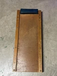 Vintage Wooden Mechanic Creeper 36X15 Roll-over Casters Padded. Fixed Price $55.00.