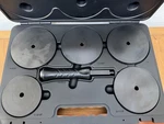 Snap-on Tools Steel Large Truck Trailer Hub Seal Driver Set A1310HHSB New Usa. Fixed Price $350.00.