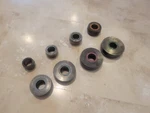 Hunter Wheel Balancer Direct-fit Cones, Dual Taper Collet Kit, (model: 201845-1). Fixed Price $375.00.