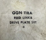 Sunnen Ggn 118A Feed Link Drive Plate Set Honing Parts Brand New. Fixed Price $115.00.