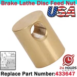 For Accuturn Bosch #433647 Brake Lathe Disc Feed Nut 8922 8944 8989 Rotor Copper. Fixed Price $31.99.