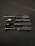 Snap On Piece Black Hard Handle Brake Tool Lot BT17-B1356C-S6404A. Fixed Price $49.95.