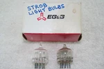 Eg&g Strobe Light Bulbs. FX-6A Flash Tube. Two Pieces.. Fixed Price $50.00.
