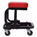 Auto Mechanics Work Rolling Repair Chair Garage Shop Roller Seat Storage Tools. Fixed Price $32.99.