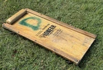 Vintage Wood Pioneer Mechanics Creeper Headrest Model 27 Made Westville Nj. Fixed Price $49.95.