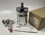 Devilbiss 110225 Jga Conventional Suction Feed Spray Gun W/ Paint Cup. Fixed Price $599.95.