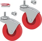 Big Red Pack 2.5" Swivel Caster Wheel For Creeper Service Utility Cart Stool. Fixed Price $10.32.