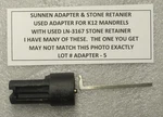 Sunnen K12 Adapter & Packages Plus New LN-3167 LN-3658 Retainers. Fixed Price $11.00.