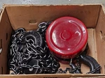 Torin Big Red Manual Hand Lift Steel Chain Block Hoist With Hooks, 10,000 Lb Cap. Fixed Price $240.29.