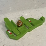 Hot Wheels Mario Kart Circuit Track Replacement Part: Goomba Double Long Ramps. Fixed Price $5.00.