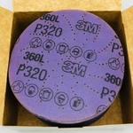 3M 01707 Clean Sanding Disc 5IN X Nh 360L Hookit P320 Ao Multi Hole Dust 100PK. Fixed Price $46.99.