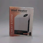 Storm HS-1000-WX Quartz Infrared Wall Heater 1000W Remote Control White. Fixed Price $35.00.