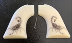 Heritage Rough Rider Pistol Grips Scorpion Faux Ivory Abs Plastic +screw. Fixed Price $22.95.