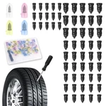 Heavyduty Tire Repair Screw Plugs 60 Pcs Rubber Carbon Steel For Vehicle Punctu. Fixed Price $10.99.