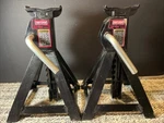 Pair (2) Craftsman Sears Roebucks Co. 1/4 Ton 4,500 Lbs Jack Stand No. 50176. Fixed Price $59.96.