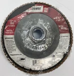 Firepower 1423-2221 4-1/2" X 5/8" 11NC Flap Wheel With Hub, 60 Grit. Fixed Price $9.99.